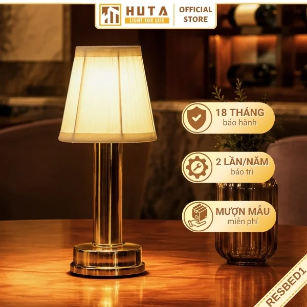 Đèn Bàn Trang Trí Quán Bar, Nhà Hàng HUTA Light For Life Mã RESBED1
