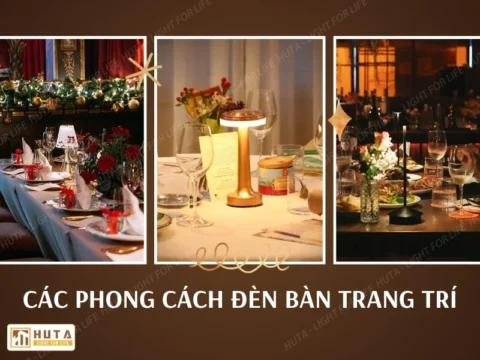 Phong Cách Đèn Bàn Trang Trí: Hiện Đại, Cổ Điển Hay Tối Giản?